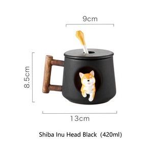 Caneca de Cerâmica de Corgi Fofa para Café, Chá e Leite, Design Moderno, Presentes Perfeitos para Escritório e Casa - Product Image 5