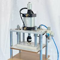 Machine à presser manuelle pneumatique de bureau pour col de flacon de parfum, outil pour flacon de parfum avec bouchon