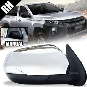 Repuestos para <span class=keywords><strong>Mitsubishi</strong></span> Triton <span class=keywords><strong>L200</strong></span> 2019 2020 2021 2022, <span class=keywords><strong>Espejo</strong></span> Retrovisor Lateral Izquierdo y <span class=keywords><strong>Derecho</strong></span> Cromado, Manual - Product Image 2