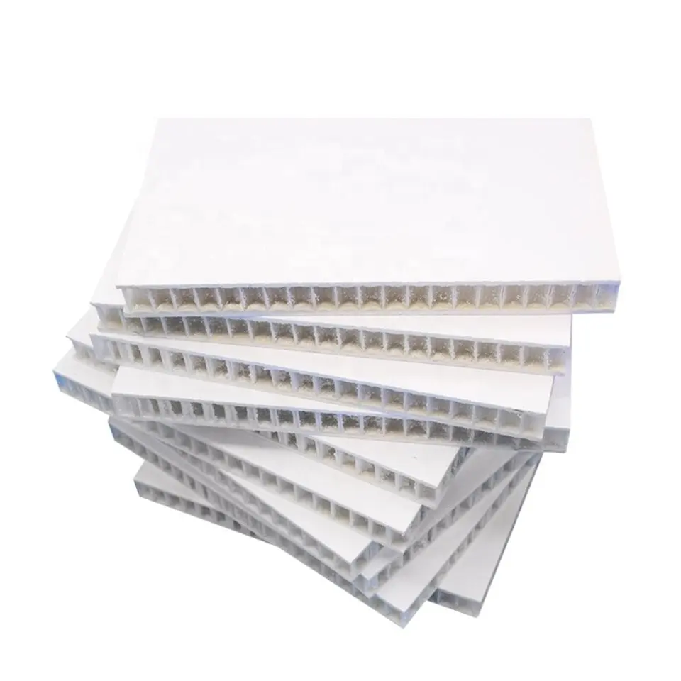 30mm dày nhựa nhiệt dẻo sợi thủy tinh gia cố tổ ong Sandwich Panel cho khô vận chuyển hàng hóa xe tải cơ thể xây dựng