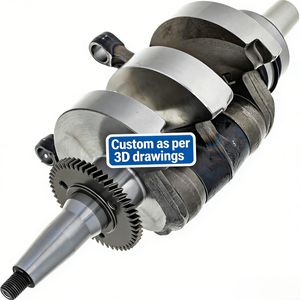 Pièces de moteur de bateau à moteur : Ensemble vilebrequin marin, composants de vilebrequin marin, piston de vilebrequin marin, CNC personnalisé, diesel de haute qualité - Product Image 1