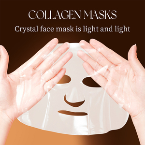 Masque en feuille de collagène OEM, produits de soin de la peau personnalisés, masque hydratant réparateur pour le visage, masque éclaircissant anti-rides - Product Image 5