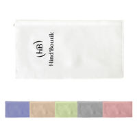 Pochette cosmétique à fermeture éclair, pochettes transparentes personnalisables à capacité de rangement variable