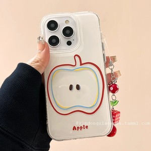 Nuovo semplice sfondo bianco carino linee <span class=keywords><strong>Apple</strong></span> moda iPhone custodia per IPhone 16 12 13 14 15 Pro Max con ciondolo <span class=keywords><strong>Cover</strong></span> protettiva - Product Image 4