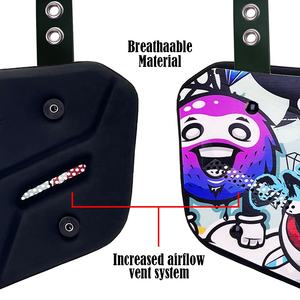 हेलोलीन फैक्टरी कस्टम फुटबॉल बैक प्लेट कंधे पर पैड अमेरिकी फुटबॉल रियर रक्षक वयस्कों और बच्चों के लिए - Product Image 6