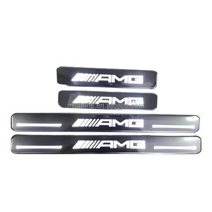 Desain baru aksesoris eksterior mobil W464 ambang pintu mobil Untuk Benz G Kelas dengan LED Logo AMG - Product Image 2