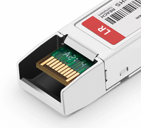 Module émetteur-récepteur SFP+ 10G-LR compatible Cisco SFP-10GLR-31 FS 11555, 10GBASE-LR, 1310nm, 10km, Duplex LC/UPC, monomode