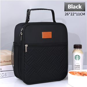 Borsa Termica Minimalista Grande Capacità Impermeabile con Chiusura Sicura e Design Facile da Pulire per Ufficio, Scuola, Picnic - Product Image 6