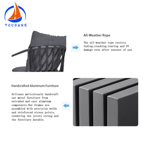 Ensemble jardin Tout En un <span class=keywords><strong>Balcon</strong></span> <span class=keywords><strong>Muebles</strong></span> de exterior 1 Set Patio Exterieur Meubles De Terrasse Fabricant - Product Image 5