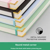 Carnet A4 esthétique à spirale épaisse, cahier d'exercices pour étudiants, couverture en papier, idéal pour l'apprentissage transfrontalier, style esthétique A4