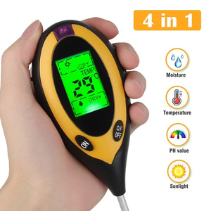 Testeur de sol numérique multifonctionnel Guangdong ST-02 pour la mesure de la température, de l'humidité, du pH et de la luminosité - Product Image 3