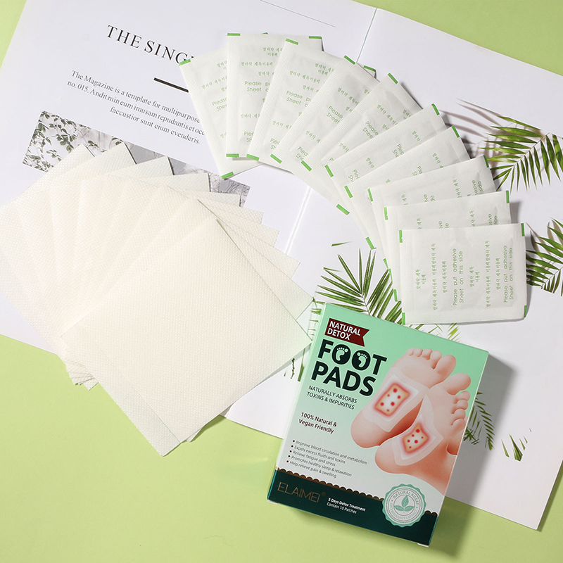 hot sales healthy products detox foot patch for swelling foot pain relief and body cleansing