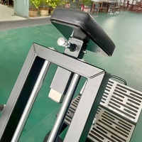 Machine à tractions en T professionnelle à usage commercial, en acier, avec plaques de poids, pour les exercices du dos, des biceps, des épaules et de la poitrine