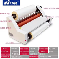 WD-V480 Nouvelle Plastifieuse Électrique de Bureau Semi-Automatique pour Papier et Film A3/A4