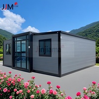 Maison conteneur extensible prête à l'emploi, design moderne, étanche, portable, préfabriquée, bureau mobile, en vente