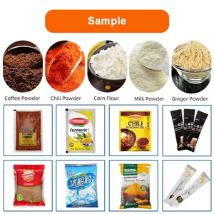 Máquina de embalaje de medición de llenado de gránulos de piñones de 20g completamente automática para bolsas de papel de aluminio en relieve, envoltura pegada para alimentos - Product Image 2