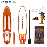 Hallosports 085 Léger Grand Touring sup Gonflable Stand up Paddleboard Racing sup Board pour Femme