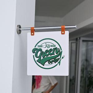 Panneaux d'entrée de style minimaliste et panneaux de porte, panneaux publicitaires de magasin - Product Image 2