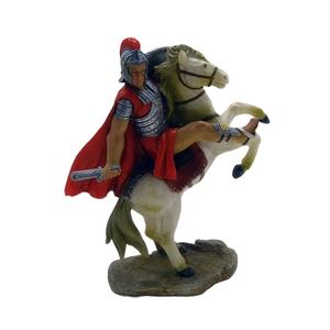 Résine Vintage Sculpture Soldat Romain Guerrier Statue Médiévale Chevalier Cavalier Chiffres avec <span class=keywords><strong>Course</strong></span> <span class=keywords><strong>de</strong></span> <span class=keywords><strong>Chevaux</strong></span> - Product Image 1