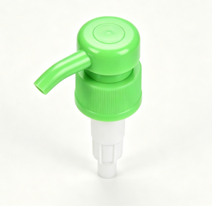 Pompe doseuse à verrouillage par torsion gauche-droite en plastique vert 30/415 pour flacons de désinfectant pour les mains, savon liquide et cosmétiques - Product Image 2