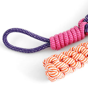 Juguete Interactivo para Mascotas de Cuerda de Algodón de 45 cm, Ecológico, para Uso Diario, Juguete para Perros y Conejos, en Bolsa - Product Image 2