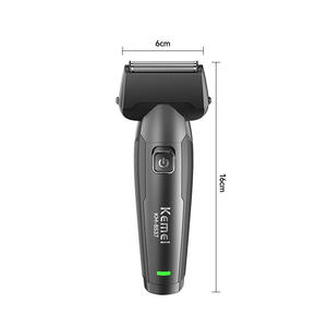 Tondeuse à cheveux électrique Kemei Km-8537, rasoir à mouvement alternatif rechargeable de 16cm pour hommes, tondeuse à barbe avec brosse de nettoyage - Product Image 1