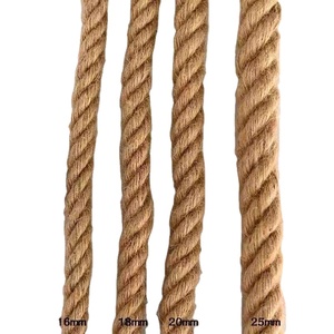 RIOOP <span class=keywords><strong>Corde</strong></span> de <span class=keywords><strong>chanvre</strong></span> naturel de haute qualité 5-60mm en vrac Sisal de jute pour artisanat et emballage décoratif directement de l'usine - Product Image 1