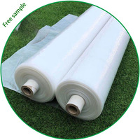Couverture en plastique de toit de serre meilleure vente, film de serre agricole UV à 5 couches
