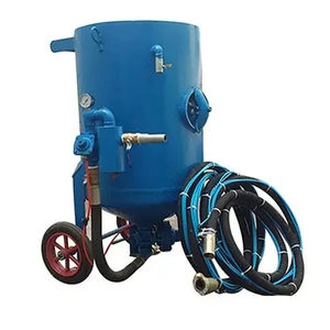 Machine de nettoyage par sablage à air comprimé pour l'élimination de la rouille, pot efficace pour le sablage - Product Image 1