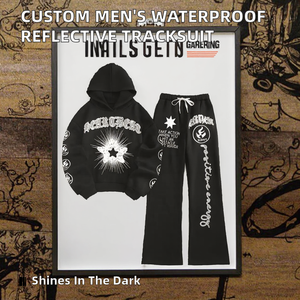 OEM Sublimation Print Custom Unisex Windproof Acid <b>Wash</b> Retro 2 1 Tracksuit Heavyweight 100% Cotton Baggy Rhinestone Windbreaker - Product Image 2