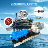 Pompe centrifuge horizontale multi-étages de type D à haute pression, certifiée CE, pour usage industriel et eau propre