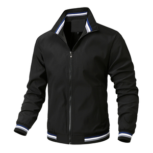 Chaqueta Ligera Informal 2026 para Hombre con Cierre de Cremallera y Cuello Alto - Product Image 4