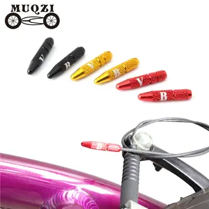 MUQZI Cycling Supplies Bicycle Inner Wire End Caps 1.2/1.5mm Aluminum Alloy Bicycle Brake Cable Cap