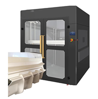 Imprimante 3D FDM grand format 1000*1000, utilisée pour l'impression de pare-chocs de voiture en 3D ou la création de modèles de personnages en 3D.