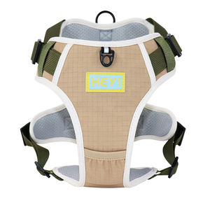 Harnais pour chien anti-traction avec logo personnalisé, gilet réglable pour grands animaux de compagnie, pour Golden Retriever, Labrador, gilet de promenade pour chien, marque privée OEM - Product Image 1