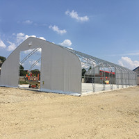Tente de stockage grande capacité Xinli Suihe 70-150-28DP, 21,35 m de large, en PVC enduit, imperméable, grand entrepôt