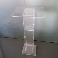 Lanterne Led transparente en acrylique, 30g, plate-forme en acrylique, idéale pour l'école
