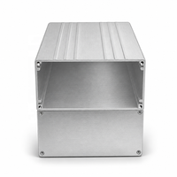 Boîtier en aluminium pour projet, dissipateur thermique, boîtier électronique CNC, petit boîtier en aluminium anodisé, boîtes de projet en aluminium extrudé