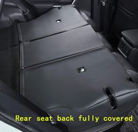 Housses de siège auto en cuir noir sur mesure et imperméables pour Toyota RAV4 LE Limited XLE Premium LU01-XLE 2019-2025 – Qualité supérieure