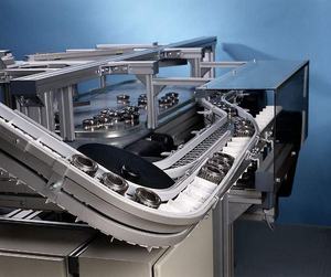 Makanan Minuman Botol Dapat Fleksibel Tugas Berat Plastik Top Plat Rantai <span class=keywords><strong>Slat</strong></span> <span class=keywords><strong>Conveyor</strong></span> Modular <span class=keywords><strong>Belt</strong></span> untuk Mengisi Abelling Mesin - Product Image 2