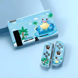 Squirtle Pikachu TPU Anime funda protectora de piel para <span class=keywords><strong>Nintendo</strong></span> Switch NS Joy-Con controlador protección carcasa - Product Image 2