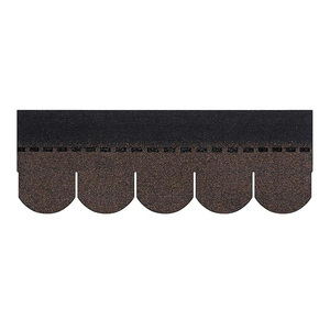 Fischs chuppen dach Asphalts chind eln Taifun beständig mit Glasfaser - Product Image 1