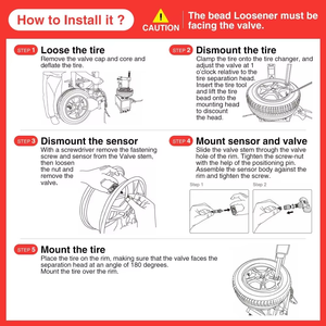 Orijinal lansmanı LTR-05 sensör 315MHz ve 433MHz 2 in 1 evrensel TPMS sensörü Metal veya kauçuk - Product Image 5