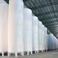 Réservoir de stockage cryogénique horizontal/vertical pour oxygène liquide / azote / argon / CO2 / GNL pour les usines agroalimentaires, neuf/occasion