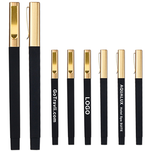 Hot Sale Writing Square Barrel Ballpoint <b>Pen</b> with Personalized Custom Printed Logo Bulk Plastic Black Rubber Hotel Promotional - Product Image 6