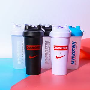 <strong>Wholesale</strong> Custom Logo Gym Plastic Protein <strong>Shaker</strong> Bottle with Mixer <strong>Ball</strong> Sport Drink Bottle - Product Image 4
