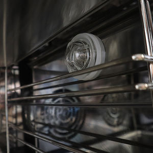 فرن تجاري من الفولاذ المقاوم للصدأ 4 صواني بيتزا بالهواء الساخن على المنضدة الكهربائية - Product Image 6