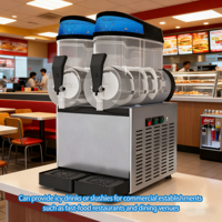 Machine à slush automatique de grande capacité de haute qualité, nouvelle pour les magasins de boissons et les restaurants
