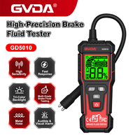 Testeur de liquide de frein numérique GVDA GD5010, détecteur d'humidité du liquide de frein automobile, sonde pour liquide de frein DOT3, DOT4, DOT5.1, ENV4, ENV6