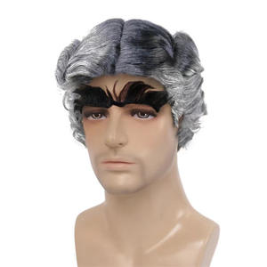 <span class=keywords><strong>Peluca</strong></span> de Navidad de Cosplay <span class=keywords><strong>gris</strong></span> de comercio exterior transfronterizo divertida <span class=keywords><strong>Peluca</strong></span> de disfraz de Halloween europea y americana de 33cm - Product Image 4